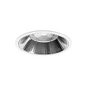 ceiling recessed luminaire APOLLO MAXI round, direct IP20, transparent, white dimmable