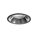 ceiling recessed luminaire APOLLO MAXI round, direct IP20, black, transparent dimmable