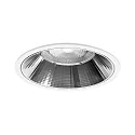 ceiling recessed luminaire APOLLO MEGA round, direct IP20, transparent, white dimmable