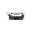 ceiling recessed luminaire APOLLO MAXI square, direct IP20, white dimmable