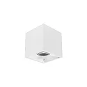 downlight APOLLO MAXI square, smooth, DALI controllable IP20, powder coated, white dimmable