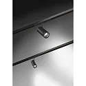 track spot PEPA RONDO 25°-55° / 16W cylindrical, DALI controllable, focusable IP20, black matt dimmable