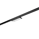 3-phase spot BALI MINI DA 25°/25° DALI-2 - 29.4CM rotatable, DALI controllable, with lens optics IP20, black matt dimmable