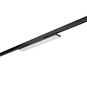 3-phase spot BALI MIDI AS 75°/76° DALI-2 - 58.7CM rotatable, DALI controllable, with lens optics IP20, black matt dimmable
