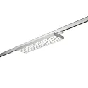 3-phase spot BALI MEGA AS 75°/76° DALI-2 - 58.7CM rotatable, DALI controllable, with lens optics IP20, silver matt dimmable