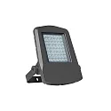 floodlight MATRIX swivelling IP66, titanium, transparent 