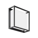 Outdoor wall luminaire ALLAN switchable LED IP54, graphite 