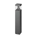bollard lamp MEDUSA round, switchable LED IP54, graphite 