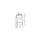 Brumberg solar lantern VARIA switchable LED IP65, graphite 