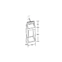 Brumberg solar lantern VARIA switchable LED IP65, graphite 