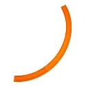Colour ring set (3pc.) for surface luminaire SUNNY (BRUM-12208073) - changes indirect light from white to coloured light, amber