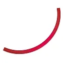 Colour ring set (3pc.) for surface luminaire SUNNY (BRUM-12209073) - changes indirect light from white to coloured light