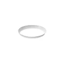 ring MAKIRA Ø 25CM round, white