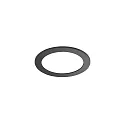ring MUNA MIDI round, black matt