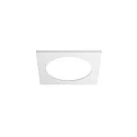 ring MUNA MAXI square, white matt