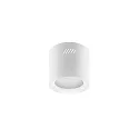 surface mounted housing MUNA MAXI cylindrical, white matt