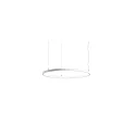 pendant luminaire ANDROS IN Ø 80CM Matter controllable IP20, powder coated, white matt dimmable