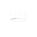 pendant luminaire ANDROS IN Ø 120CM Bluetooth controllable IP20, powder coated, white matt dimmable