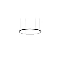 pendant luminaire ANDROS IN Ø 120CM Bluetooth controllable IP20, powder coated, black matt dimmable