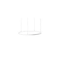 pendant luminaire ANDROS OUT Ø 120CM Bluetooth controllable IP20, powder coated, white matt dimmable