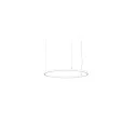 pendant luminaire ANDROS IN/OUT Ø 800CM DALI controllable IP20, powder coated, white matt dimmable