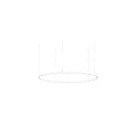 pendant luminaire ANDROS IN/OUT Ø 180CM Matter controllable IP20, powder coated, white matt dimmable