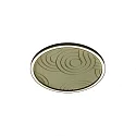 acoustical element SILENTIUM (STRUCTURE) FOR DEVON / 3.5CM / 80CM round, sage green