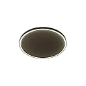 acoustical element SILENTIUM (SMOOTH) FOR DEVON / 3.5CM / 120CM round, black