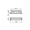 Brumberg 3-phase straight connector