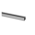 3-phase power track, IP20, 230V AC, 100cm, anodised alu