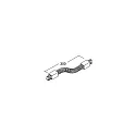 Brumberg Flexible track connector for 3-phase power tracks, 30cm, black