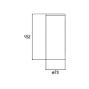 surface luminaire TRAXX MAXI round, direct IP20