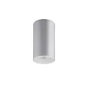 surface luminaire TRAXX MAXI round, direct IP20, silver dimmable