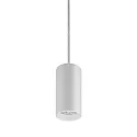 pendant luminaire TRAXX MINI round, switchable LED IP20, white 