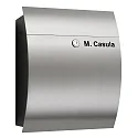 Engraving for post box from stainless steel (Art-Nr. CMD-47)