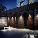 CMD Creative Metalldesign Solar outdoor wall luminaire with motion detector + night light, IP54, stainless steel / opal glass, anthracite