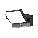 outdoor wall luminaire CCT Switch, tiltable, with motion detector IP54, anthracite