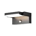outdoor wall luminaire CCT Switch, tiltable, with motion detector IP54, anthracite