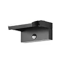 outdoor wall luminaire CCT Switch, tiltable, with motion detector IP54, anthracite