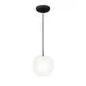 pendant luminaire ACAI 16 1 flame E27 IP20, mat, opal white dimmable
