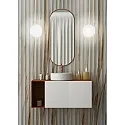 Casablanca wall and ceiling luminaire ACAI 16 E27 IP20, mat, opal white dimmable