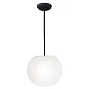 pendant luminaire ACAI 26 1 flame E27 IP20, mat, opal white dimmable