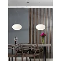 Casablanca Pendant luminaire AIH, 2x E27, IP20, white matt