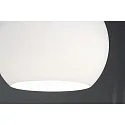 Casablanca Pendant luminaire BELL, E27, IP20, opal white matt