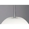 Casablanca Pendant luminaire BELL, E27, IP20, opal white matt