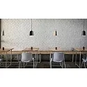 Casablanca Pendant luminaire CLAVIO S, E27, IP20, Lava anthracite