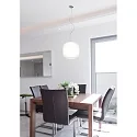 Casablanca Pendant luminaire MUREA, E27, IP20, opal white matt