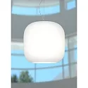 Casablanca Pendant luminaire MUREA, E27, IP20, opal white matt