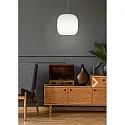 Casablanca Pendant luminaire MUREA, E27, IP20, opal white matt