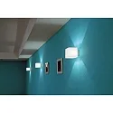 Casablanca Wall luminaire CUBE, 1x G9, IP20, opal white matt